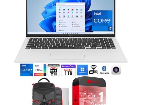 LG gram 15Z95P 15  Ultra-Lightweight Laptop with 11th Gen, i7 +Backpack Bundle Online now