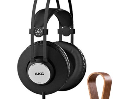 AKG Pro Audio K72 Closed-Back Studio Headphones with Headphone Display Stand For Cheap