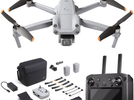 DJI Air 2S Drone Quadcopter Fly More Combo with Smart Controller - CP.MA.00000369.01 Fashion