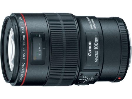 Canon EF 100mm f 2.8L Macro IS USM L-Series Lens (3554B002) Online now