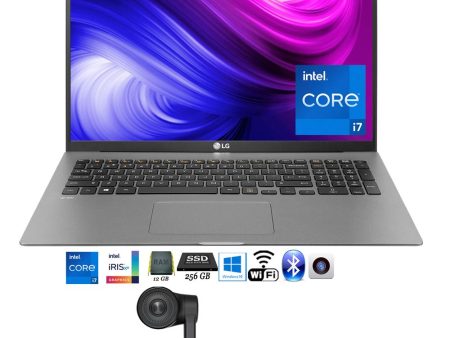 LG gram 17  Ultra-Lightweight Intel Core i7 Laptop +AI-Powered PTZ Webcam Bundle Online now