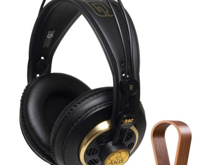 AKG Pro Audio K240 Studio Over-Ear Semi-Open Professional Headphones with Stand Cheap