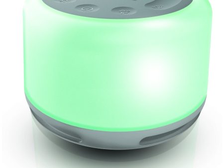 Sealy Bluetooth Sleep Speaker with Adjustable Mood Lighting - Teal For Sale