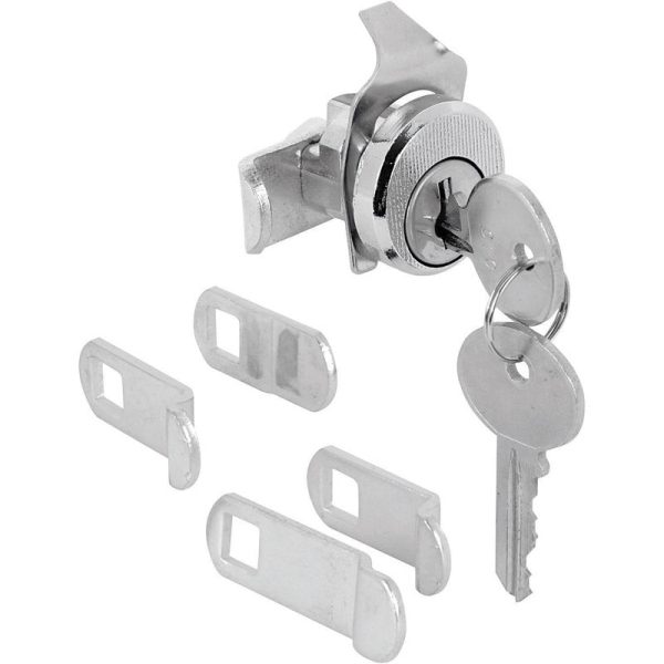 Prime-Line Nickel Steel Counter Clockwise Mailbox Lock Supply