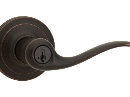 Kwikset SmartKey Tustin Venetian Bronze Entry Lockset KW1 1-3 4 in. Sale