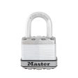 Master Lock Magnum 1-9 16 in. H X 1-3 4 in. W X 1-3 4 in. L Steel Dual Ball Bearing Locking Padlock For Discount