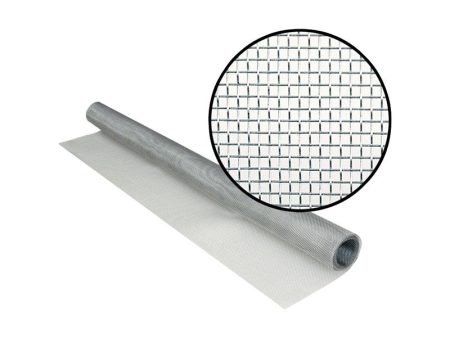 Phifer Wire 28 in. W X 84 in. L Silver Aluminum Insect Screen Cloth Online now