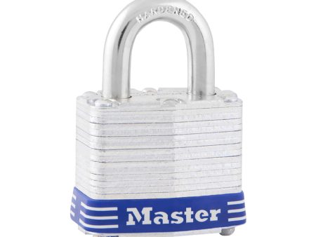 Master Lock 2 25 64 in. H X 1-9 16 in. W Laminated Steel 4-Pin Cylinder Padlock Online