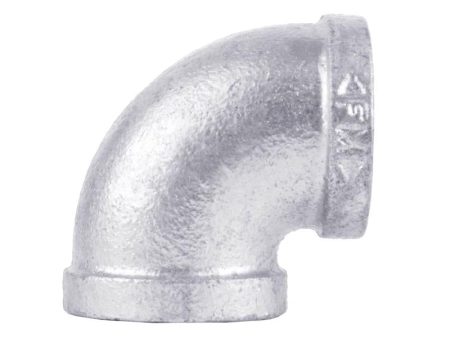 STZ Industries 1 in. FIP each X 1 in. D FIP Galvanized Malleable Iron 90 Degree Elbow Fashion