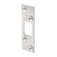 Prime-Line 3.625 in. H X 1.25 in. L Satin Nickel Steel High Security Deadbolt Strike Cheap