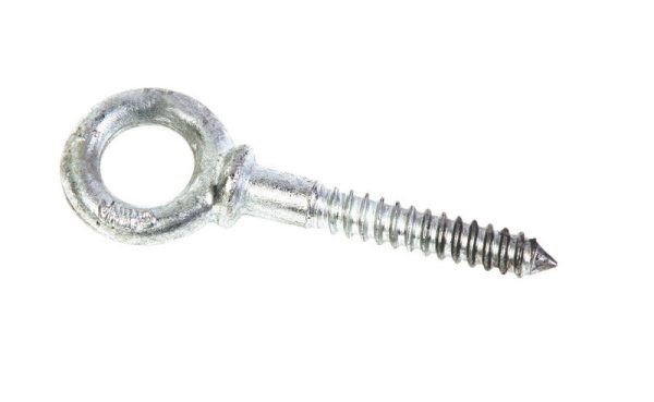 Baron 1 2 in. X 3-1 4 in. L Hot Dipped Galvanized Steel Lag Thread Eyebolt Nut Included For Sale