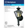 Westinghouse 1-Light Matte Black Wall Sconce Fashion