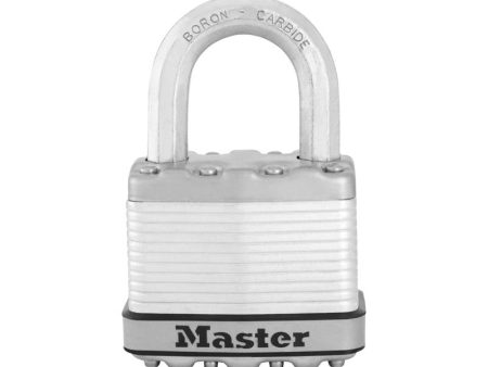 Master Lock 6.34 in. H X 1.34 in. W X 3.91 in. L Steel Ball Bearing Locking Padlock Keyed Alike For Sale