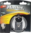 Master Lock 3-3 32 in. H X 1-13 64 in. W X 3-1 8 in. L Steel Ball Bearing Locking Disk Padlock Keyed For Sale