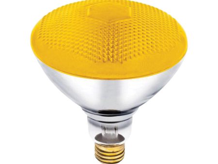 Westinghouse Bug Light 100 W E26 Floodlight Incandescent Bulb E26 (Medium) Yellow 1 pk Supply