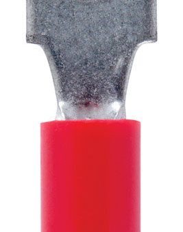 Jandorf 22-18 Ga. Insulated Wire Terminal Spade Red 5 pk Cheap