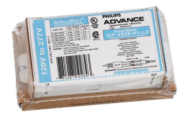 Philips Advance 26 W 120 V 2 lights CFL Ballast Hot on Sale