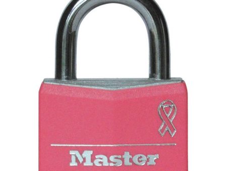 Master Lock 1-5 16 in. H X 1 2 in. W X 1-9 16 in. L Vinyl Covered Steel Double Locking Padlock Online Sale