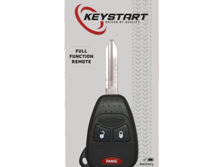 KeyStart Self Programmable Remote Automotive FOB Key Blank ULK013 Double For Jeep For Sale