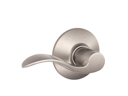 Schlage Accent Satin Nickel Passage Lockset 1-3 4 in. Online Sale