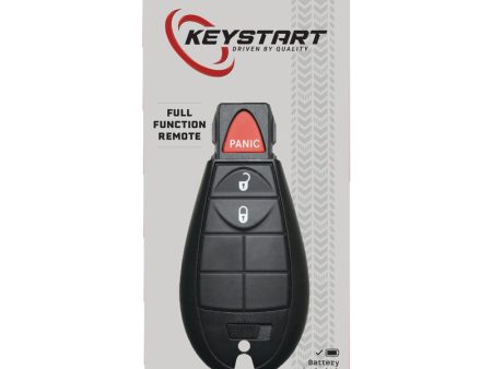 KeyStart Self Programmable Remote Automotive Replacement Key ULK236 Single For Dodge Sale