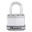 Master Lock Magnum 1-9 16 in. H X 1-3 4 in. W X 1-3 4 in. L Steel Dual Ball Bearing Locking Padlock For Discount