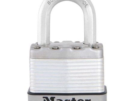 Master Lock Magnum 1-9 16 in. H X 1-3 4 in. W X 1-3 4 in. L Steel Dual Ball Bearing Locking Padlock For Discount