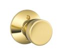 Schlage Bell Bright Brass Dummy Knob Right or Left Handed Online now