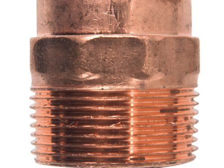 NIBCO 1-1 4 in. Copper X 1-1 4 in. D MIP Copper Pipe Adapter 1 pk Discount