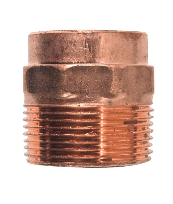 NIBCO 1-1 4 in. Copper X 1-1 4 in. D MIP Copper Pipe Adapter 1 pk Discount