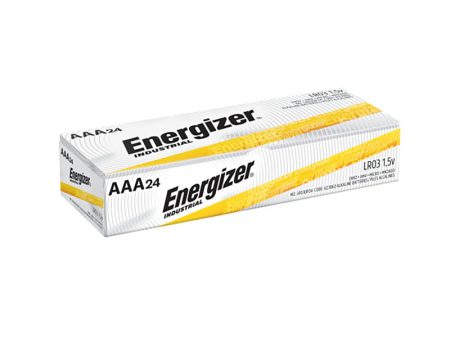 Energizer Industrial AAA Alkaline Batteries 24 pk Boxed Online now