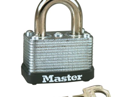 Master Lock 1-1 2 in. W Laminated Steel Warded Locking Padlock Online now