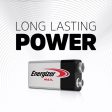 Energizer Max Premium 9-Volt Alkaline Batteries 1 pk Carded Sale