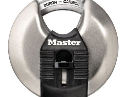 Master Lock 1-1 2 in. H X 1 in. W X 2-3 4 in. L Steel Ball Bearing Locking Disk Padlock Keyed Alike Discount