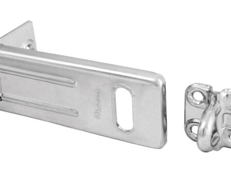 Master Lock Zinc-Plated Hardened Steel 3-1 2 in. L Hasp 1 pk Online Hot Sale