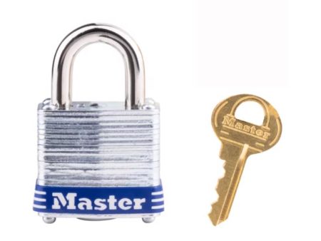 Master Lock 1 in. H X 11 16 in. W X 1-1 8 in. L Steel 4-Pin Cylinder Padlock Keyed Alike For Discount