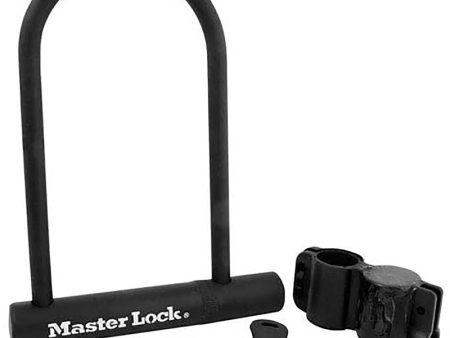 Master Lock 8 in. H X 6-1 8 in. W Steel Double Locking U-Lock Discount