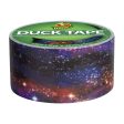 Duck 1.88 in. W X 10 yd L Multicolored Galaxy Duct Tape For Discount