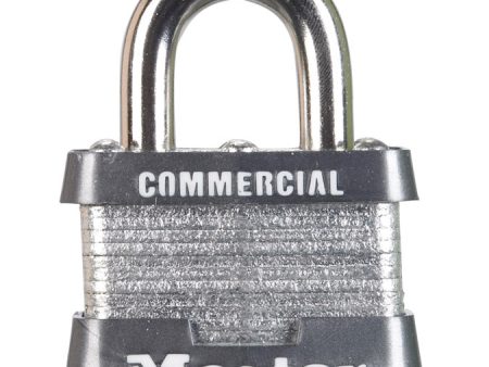 Master Lock 1-5 16 in. H X 1-5 8 in. W X 1-1 2 in. L Steel Double Locking Padlock Keyed Alike on Sale