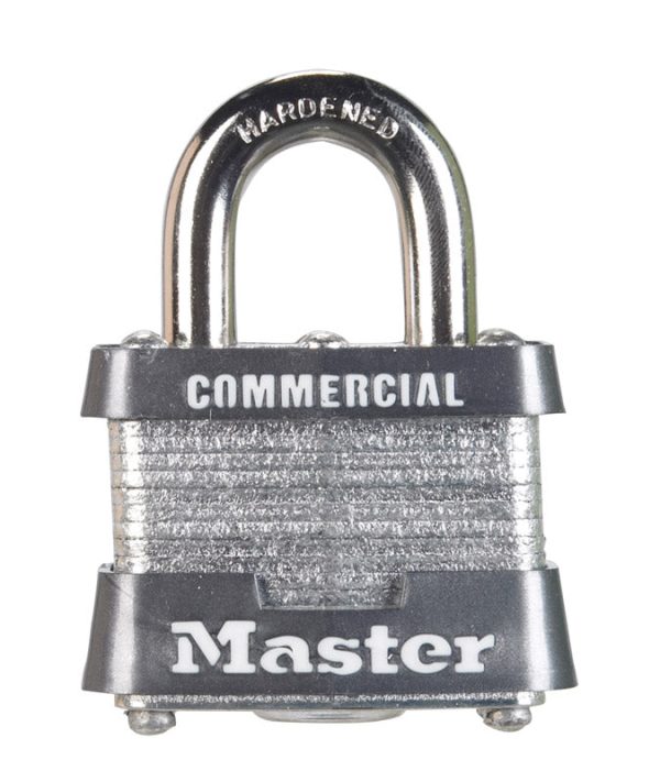 Master Lock 1-5 16 in. H X 1-5 8 in. W X 1-1 2 in. L Steel Double Locking Padlock Keyed Alike on Sale