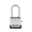 Master Lock 4-25 64 in. H X 1-13 16 in. W X 2 in. L Steel Ball Bearing Locking Padlock Hot on Sale