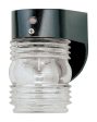 Westinghouse Gloss Black Switch Incandescent Jelly Jar Light w Photocell Online