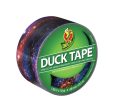 Duck 1.88 in. W X 10 yd L Multicolored Galaxy Duct Tape For Discount