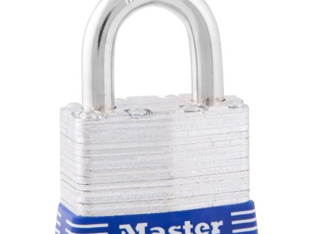 Master Lock 1-5 16 in. H X 1 in. W X 1-3 4 in. L Laminated Steel Ball Bearing Locking Padlock Online now