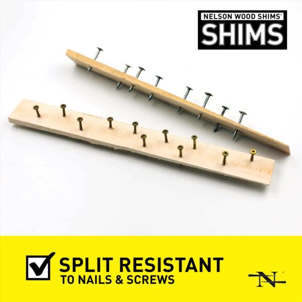 Nelson 1.5 in. W X 12 in. L Wood Shim 42 pk Supply